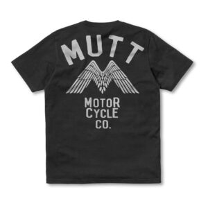 Camiseta Mutt Wings negra